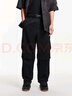 杰克·瓊斯（JACK&JONES）男裝秋季時(shí)尚百搭簡(jiǎn)約闊腿褲子男多色工裝寬松休閑褲男224314061 E40黑色 E09黑橄欖 L （180) 曬單實(shí)拍圖