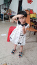 樂芭鼠童裝女童連衣裙夏季公主裙洋氣時(shí)髦兒童裙子夏裝新款小女孩背心裙 白色 110碼建議3-4歲 ( 100-110cm ) 曬單實(shí)拍圖