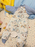 威爾貝魯（WELLBER）恒溫睡袋嬰幼兒1-3歲竹棉睡衣秋冬兒童寶寶防踢被子厚夾棉 夢(mèng)境M 曬單實(shí)拍圖