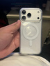 藍猩先生【AI按鍵】適用蘋果17Promax手機殼 iPhone17promax保護殼磁吸防摔耐磨透明殼手機保護套 透明 曬單實拍圖