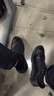 斯凱奇（Skechers）閃穿鞋男士商務(wù)鞋秋季薄款一腳蹬德比鞋軟底上班通勤休閑鞋205353 曬單實(shí)拍圖