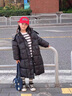 G.DUCKKIDS童裝女童羽絨服冬季2023新款兒童外套白鴨絨長款過膝衣服女孩上衣 黑色【高品質(zhì)棉服】 140尺碼9~10歲【130-140cm】 曬單實(shí)拍圖