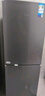美的（Midea）186升兩門(mén)二門(mén)雙開(kāi)門(mén)節(jié)能低音風(fēng)冷無(wú)霜迷你超薄小型家用租房電冰箱 BCD-186WMA榭湖銀 曬單實(shí)拍圖