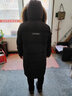 雅鹿羽絨服男女同款過(guò)膝長(cháng)款貉子毛領(lǐng)加厚戶(hù)外極寒工裝DO 黑色【貉子毛領(lǐng)｜男女同款】 165/S 曬單實(shí)拍圖