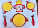 babycare兒童餐具寶寶輔食碗家用多功能防摔嬰兒保溫餐盤(pán)套裝禮盒6件 送禮 曬單實(shí)拍圖