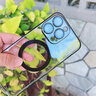 韻寧 適用iPhone16promax手機(jī)殼新款蘋果15手機(jī)保護(hù)殼超薄透明磁吸全包防摔鏡頭膜一體防塵網(wǎng)硬殼輕奢 【磁吸石墨黑+鏡頭膜+防塵網(wǎng)】全包 iphone 14 pro 曬單實(shí)拍圖