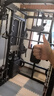 鑫聚力史密斯器械家用龍門(mén)架綜合訓練器健身器材多功能一體機健身深蹲架 裸機+啞鈴凳+2.2桿+105KG鋼膠片 曬單實(shí)拍圖