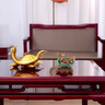 旺鼎檀龍龜銅擺件家居客廳玄關(guān)辦公室裝飾工藝品送長(cháng)輩老人喬遷開(kāi)業(yè)禮品 龍龜小號 曬單實(shí)拍圖