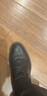 卡帝樂(lè )鱷魚(yú)（CARTELO）英倫布洛克休閑皮鞋男夏季潮流男士商務(wù)鞋軟牛皮婚鞋9622 黑色42 曬單實(shí)拍圖