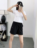NEPA耐葩2024年春夏新品戶外運(yùn)動(dòng)女士彈力梭織冷感短褲7K41726 黑色C01 160 63A（065） 曬單實(shí)拍圖