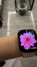 Apple/蘋果 Watch Series 10 智能手表GPS款46毫米玫瑰金色鋁金屬表殼淡桃粉色運(yùn)動型表帶S/M MX293CH/B 曬單實(shí)拍圖