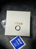 Lnieer999足銀養(yǎng)耳洞耳環(huán)黑色耳釘潮酷小眾高級感男士銀耳圈耳扣耳骨釘 黑色莫比烏斯耳圈一只 曬單實拍圖