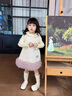 G.DUCKKIDS小黃鴨公主裙女童連衣裙春秋兒童小香風(fēng)裙子秋冬女寶寶毛衣針織裙 小香風(fēng) 110 建議4~5歲【100-110cm】cm 曬單實(shí)拍圖