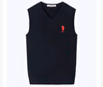 U.S. POLO ASSN.背心男秋季保暖針織V領(lǐng)無(wú)袖背心馬甲男純棉內搭上衣 曬單實(shí)拍圖