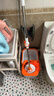 美爾雅旋轉拖把帶桶一套加大加厚家用免手洗懶人拖地衛生間干濕兩用墩布 到手6個(gè)拖頭+伸縮桿+可拆脫水籃 曬單實(shí)拍圖