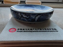 鐘家窯陶瓷蓋置景德鎮(zhèn)柴窯青花手繪暗海水龍紋蓋托壺蓋托杯墊配件 青花暗海水紋蓋置 曬單實(shí)拍圖