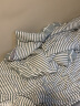 南极人三件套 纯棉简约单人学生宿舍床上用品3被套床单枕套 雅格1.2米床 实拍图