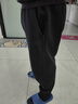 森馬（Semir）休閑褲男肌理感燈芯絨長(cháng)褲冬拼接抽繩束腳褲錐形101724127111  曬單實(shí)拍圖