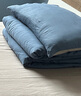 艾薇A類(lèi)宿舍全棉六件套棉花被床墊學(xué)生上下鋪開(kāi)學(xué)大禮包1.2m床 山藍灰 曬單實(shí)拍圖