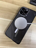 殼煌【彈簧扣金屬邊框】蘋果17promax手機殼金屬邊框磁吸iPhone16鏡頭膜透明殼輕薄防摔簡約款保護套 彈簧扣金屬邊框透明磁吸+鏡頭膜【黑色】 蘋果17promax 曬單實拍圖