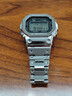 卡西歐（CASIO）G-SHOCK GMW-B5000卡西歐小方塊運(yùn)動(dòng)手表 防水手表 GMW-B5000D-1PRN太陽(yáng)能 曬單實(shí)拍圖