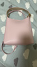 CHARLES&KEITH25秋新品吸扣式托特包手提子母水桶包生日禮物CK2-10782671 Cotton Candy Pink棉花糖粉 S 曬單實(shí)拍圖