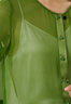 金三塔居家上衣真絲桑蠶絲新中式開(kāi)衫優(yōu)雅雅致可外穿 玉髓綠 XL 曬單實(shí)拍圖