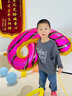 幼歌（YOUGE）嬰幼兒泰迪熊學(xué)院風(fēng)套裝兒童可愛口袋海軍領(lǐng)上衣百褶裙 藏青色短褲（66-90兩用襠） 110 cm 曬單實(shí)拍圖