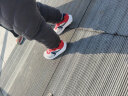 迪卡侬男女运动鞋休闲鞋秋季网面银灰色/橙色28-4719324 实拍图