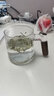 憶壺茶（YIHUTEA） 茶水分離玻璃泡茶杯 功夫茶具三件套裝茶道杯加厚耐熱大容量水杯 木棲杯400ML【透明色】 曬單實(shí)拍圖
