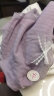 莫代尔【5条装】内裤女棉裆蕾丝透气中腰日系少女内裤学生可爱三角女士短裤头 紫色碎花5条 XL（120-140斤） 实拍图
