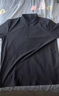 皮爾卡丹（pierre cardin）高端桑蠶絲長(cháng)袖t恤男士春秋季免燙拉鏈立領(lǐng)純色衣服男裝打底衫 深灰 XL 175【建議135-150斤】 曬單實(shí)拍圖