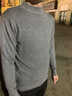 恒源祥純羊毛絨衫純羊毛毛衫毛衣男冬季加厚純半高領(lǐng)中年爸爸針織打底衫 灰色 半高 領(lǐng)純全100 L 175碼(適合140-160斤)純全100 曬單實(shí)拍圖