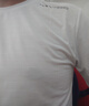 賽琪（SAIQI）短袖t恤男夏季冰絲男士戶(hù)外運動(dòng)T恤速干體恤 純凈白 2XL 曬單實(shí)拍圖