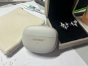 Bose鉆扣配飾耳機套裝 Bose Ultra開(kāi)放式耳機 晨霧白+滿(mǎn)鉆四芒星款 曬單實(shí)拍圖
