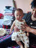金日滿嬰兒衣服夏季薄款連體衣新生兒爬服寶寶紗布吊帶哈衣夏裝無(wú)袖 可愛(ài)小熊[建議拍大一碼] 80CM 曬單實(shí)拍圖