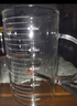領臣（LINGCHEN）量杯帶刻度1000ml高硼硅玻璃杯子食品級耐高溫家用廚房水杯容量杯 曬單實拍圖