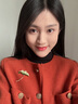 唐后（TH）荷葉胸針女高檔胸花西裝扣針中式古風(fēng)領(lǐng)針高級(jí)感簡(jiǎn)約別針?gòu)寢尪Y物 金綠荷葉 曬單實(shí)拍圖