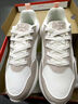特步女鞋運動(dòng)鞋子女士冬季皮面防潑水軟底跑步鞋輕便百搭老爹鞋休閑鞋 帆白/吉士橙/石英紫 【店長(cháng)推薦】 36 曬單實(shí)拍圖