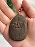 等妃越南芽莊沉香雕刻開(kāi)臉觀(guān)音菩薩護身平安吊墜佛牌綠奇楠瑞獸貔貅紋 99分沉水 60*39*13*mm重量18g 曬單實(shí)拍圖