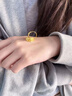 老鳳祥足金2025新款老婆耳環(huán)女款黃金車花耳釘耳飾情人節(jié)生日禮物送女友 足金車花耳環(huán) 約2.2g 曬單實(shí)拍圖