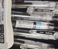PILOT百樂中性筆juice果汁筆P500百樂筆學(xué)生用大容量刷題考試V5開拓王辦公按動水筆黑色筆芯 juice果汁筆原裝替芯0.5（黑色10支整盒） 曬單實拍圖