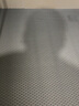 雪中送毯可裁剪浴室防滑墊衛(wèi)生間隔水墊PVC塑料商場(chǎng)廁所防滑地墊疏水墊子 灰色 120CM寬*100CM長[多件發(fā)整塊] 曬單實(shí)拍圖