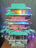 舉名古風(fēng)立體拼圖3d木質(zhì)拼裝建筑模型兒童益智玩具男女孩手工diy積木 滕王閣TB 曬單實(shí)拍圖
