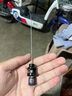 小鳳仙飛磕擋針脫鉤器競技臺釣合金針摘鉤器鯽魚釣魚檔針鋁合金擋針 小鳳仙圓黑款 曬單實拍圖