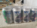 笑為鮮鮮榨葡萄汁 鮮榨水蜜桃汁100%NFC葡萄汁水蜜桃果汁原漿橙汁飲料 NFC葡萄汁310ml*8罐 曬單實(shí)拍圖