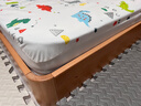 林氏家居1.2米蒙氏地臺床兒童床榻榻米櫸木實(shí)木地板床架矮床臥室LH127A1 曬單實(shí)拍圖