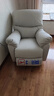 芝華仕（CHEERS）頭等艙真皮沙發(fā)現代簡(jiǎn)約功能躺搖轉休閑懶人椅芝華士K1232電動(dòng)白 曬單實(shí)拍圖