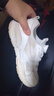 回力（Warrior）小白鞋兒童運動(dòng)鞋休閑鞋男女童老爹鞋 WZ(CL)-0679 白色 37  曬單實(shí)拍圖