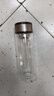 【?京東物流配送】高硼硅雙層玻璃杯大容量泡茶杯水杯子茶水分離 【雙層加厚】茶杯 350ml 1只 曬單實(shí)拍圖